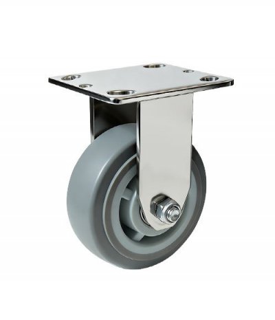 4" Rueda giratoria pesada multimaterial