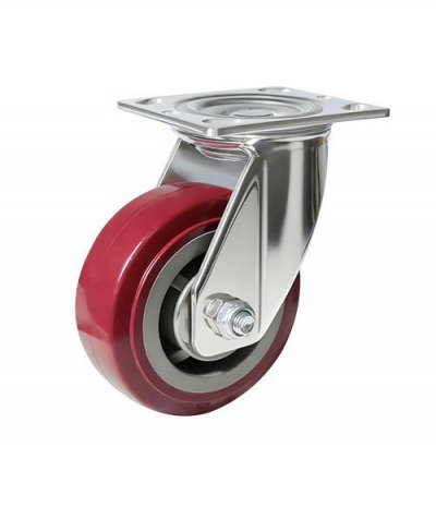 5" Rueda giratoria pesada multimaterial