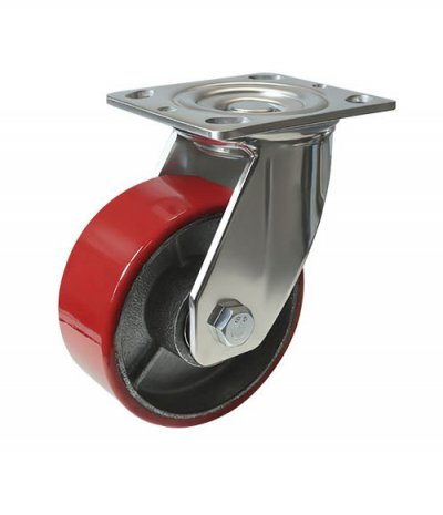 6" Rueda giratoria pesada multimaterial
